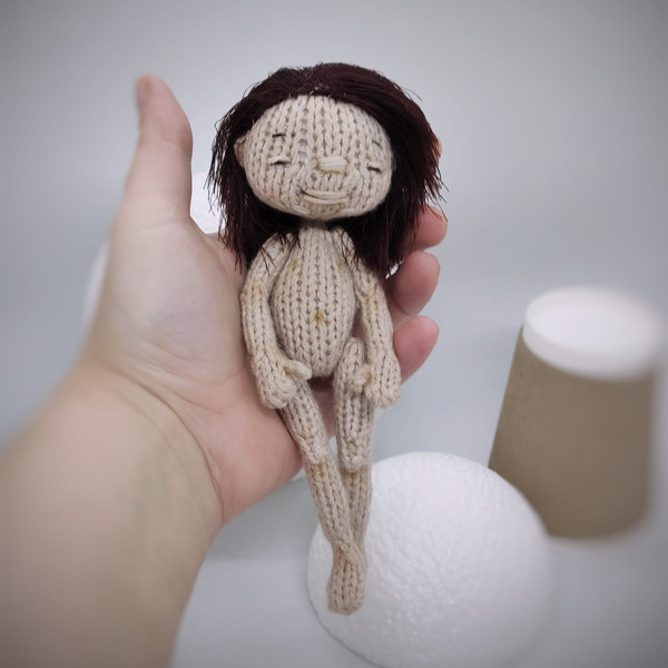 Alice doll knitting pattern, cure knitted doll, amirurumi doll, knitting tutorial, toy for kids, nursery decor, ebook 12.jpg