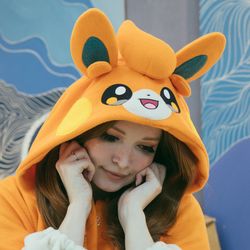 IN STOCK SALE, READY TO SHIP! Custom orange rodent kigurumi for 170-175 cm height