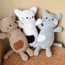 Crochet cat pattern Amigurumi cat crochet pattern Plush kitty crochet pattern Cute amigurumi animals