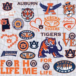 Auburn Tigers svg, Auburn Tigers Baseball Teams Bundle Svg, Auburn Tigers NCAA Teams svg, png, dxf