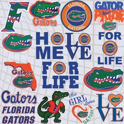 Florida Gators svg, Florida Gators Baseball Teams Bundle Svg, Florida Gators NCAA Teams svg, png, dxf