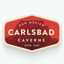 carlsbad caverns national park vinyl sticker