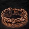 copper wire wrapped bracelet bangle handmade jewelry weavig gewellery (3).jpeg