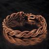 copper wire wrapped bracelet bangle handmade jewelry weavig gewellery (4).jpeg