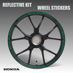 Honda cbr decal kit stickers motocycle wheel tape Honda cbr wheel decals motorcycle rim stickers Honda CBR