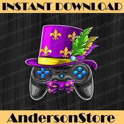 mardi gras video game controller jester hat png game lover, gamer mardi gas