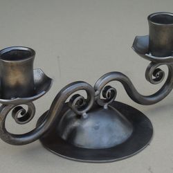 Candle holder for 2 candles, candle stick, candle holder metal, candlestick holder, wedding gift