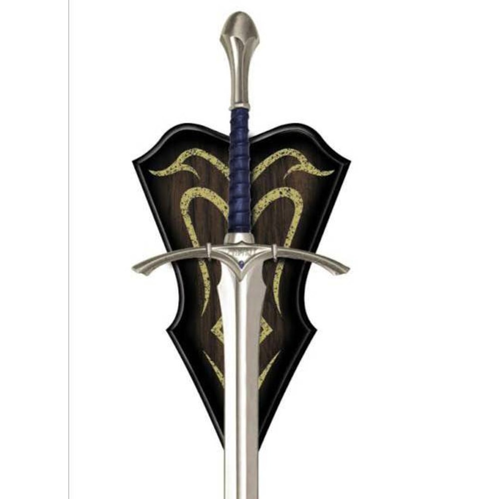 Monogram Sword, Sword of Glamdring the Elvenking Long Sword, Wall Mount Decor, Battle Ready Sword, Fantasy Swords,Handmade Engraved Costume (2).jpg