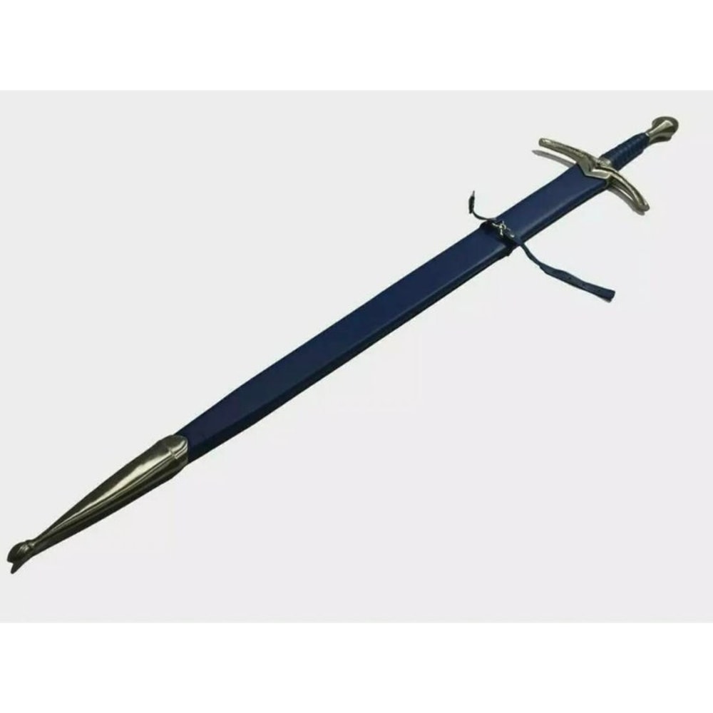 Monogram Sword, Sword of Glamdring the Elvenking Long Sword, Wall Mount Decor, Battle Ready Sword, Fantasy Swords,Handmade Engraved Costume (5).jpg