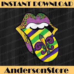 mardi gras lips queen png, mardi gras dripping lips png, mardi gras png, sublimation png design, mardi gras festival png