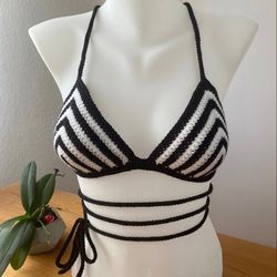 crochet bralette, crop top, crochet tank top, rainbow top, festival crocheted top, summer crochet top