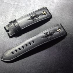 Custom strap for U-boat watch