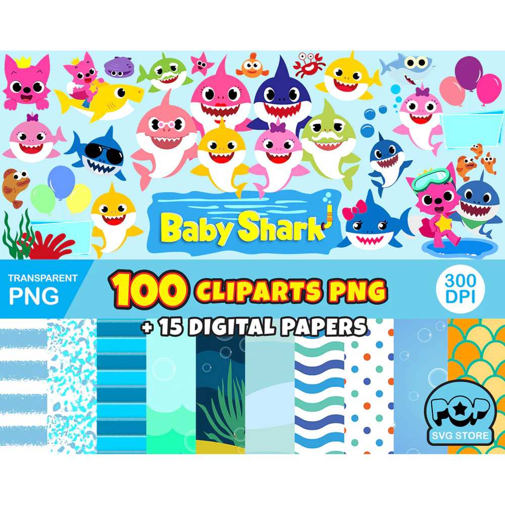 Baby Shark 100 cliparts.jpg