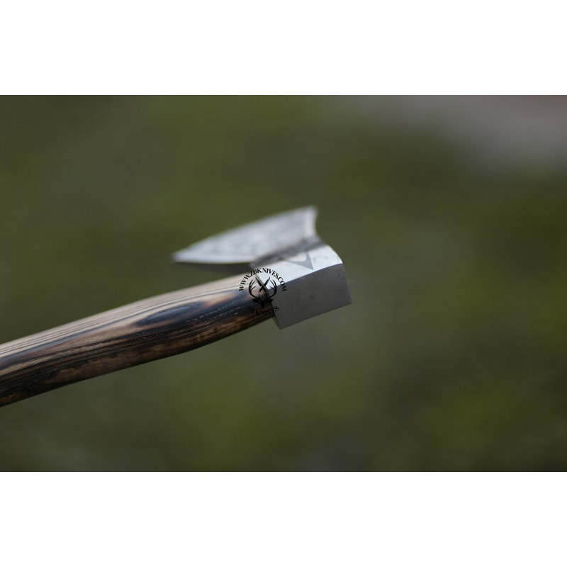 Hand Forged Viking Battle Axe, Viking Compass (1).jpg