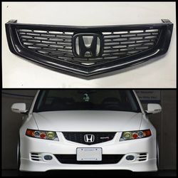 Front grille HONDA ACCORD CL7 Type-S Euro-R Acura 2006-2008 TSX MUGEN style