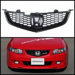 Front grille HONDA ACCORD CL7 Type-S Euro-R Acura 2002-2005 TSX MUGEN style