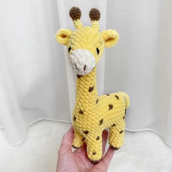 crochet giraffe pattern