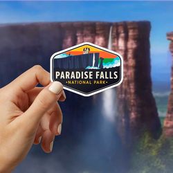 disney up sticker | paradise falls national park sticker | up house sticker | adventure is out there sticker