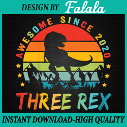 kids three rex 3rd birthday third dinosaur 3 years old dinosaur birthday svg, valentine day png, digital download