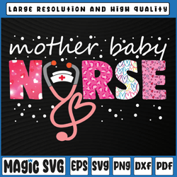 funny valentine nurse mother baby, valentine pattern png, valentine day, digital download