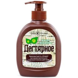 TAR BIRCH Body Skin Liquid Soap Anti-Dandruff Antiseptic, 300ml