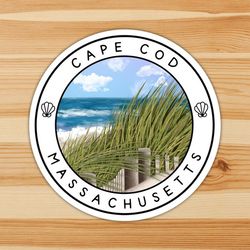 cape cod massachusetts vinyl sticker