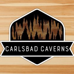 carlsbad caverns national park emblem vinyl sticker