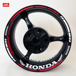 Honda CBR 900 RR decals wheel stickers motorcycle decals vtr rim stripes vinyl tape