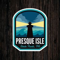 presque isle state park pennsylvania sticker