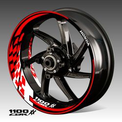 CBR 1100xx wheel decals Honda cbr rim tape stickers cbr1100xx motorcycle decals vinyl