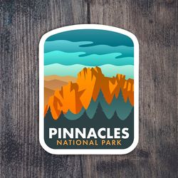 pinnacles national park sticker