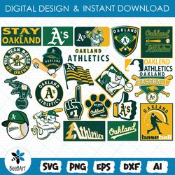 oakland athletics svg, bundle logo, svg, png, eps, dxf, basketball logo