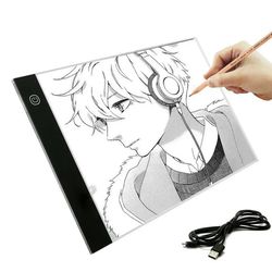 A4 LED Graphic Tablet Writing Painting Light Box Tracing Board Copy Pad