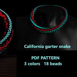 PDF Bead Crochet Pattern , Pattern for Necklace and Bracelet bead crochet