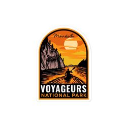 voyageurs national park sticker