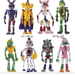 8pcs SET FNAF Action Figure Five Nights at Freddy's Christmas Gift USA Stock ITEM ON THIS LISTING WE SEND TO CANADA ONLY