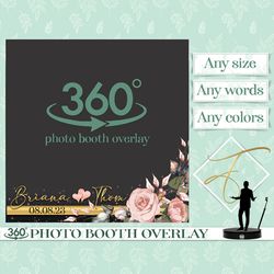 360 Wedding Photobooth Overlay Wedding Videobooth Template Custom Wedding 360 Overlay Touchpix Slomo Overlay for Wedding