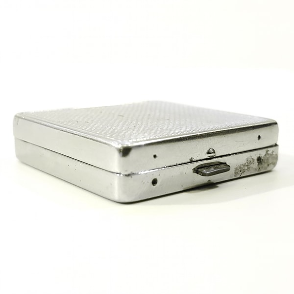 Uslss Powder Box Vintage Tiny Powder Box with mirror USSR Mosshtamp 1950s | Inspire Uplift