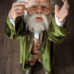 Professor Flitwic, Harry Potter, Charms Master, professor. Life size doll 36 inches