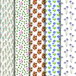 digital seamless colorful scrapbooking paper