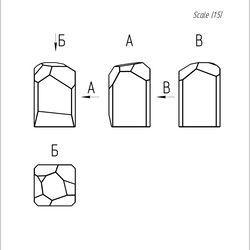 project 349. stained glass printable pattern. brillant3d