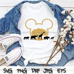 bundle animal kingdom svg, magical kingdom svg, family vacation svg, family trip svg, vacay mode svg for cricut, png dxf