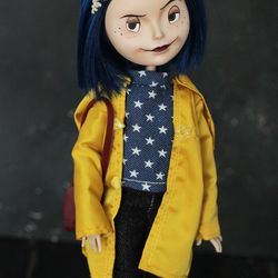 Coraline OOAK doll