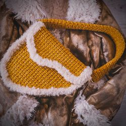 Crochet pattern saddle bag PDF digital instant download, video tutorial, purse with fur, women handbag, shoulder bag