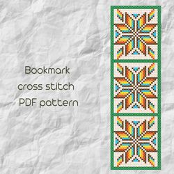 Bookmark cross stitch pattern / Funny xstitch / Ornament sampler / Easy cross stitch /  PDF Pattern / PDF Instant