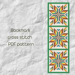 bookmark cross stitch pattern / funny xstitch / ornament sampler / easy cross stitch / pdf pattern / pdf instant