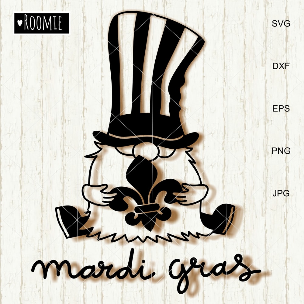 Fat Tuesday Mardi Gras Gnome.jpg