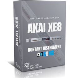 Akai XE8 Kontakt Library - Virtual Instrument NKI Software