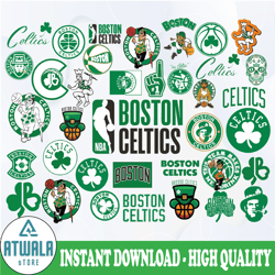 boston celtics bundle svg, nba sports, basketball bundle svg, nba svg