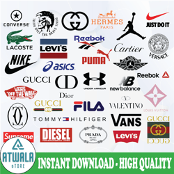 Logo Brand Bundle Brand logo svg, Fashion brand svg, fashion - Inspire  Uplift